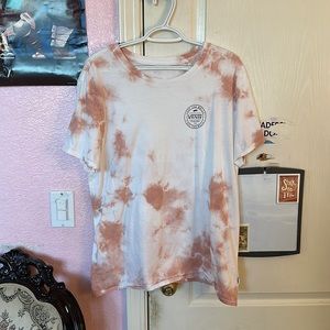 Pink & White Vans Women’s T-Shirt